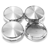 Wheel Center Cap 65mm 63mm Set of 4 Wheel Center Cap Hub Cap Simple Silver