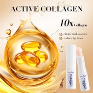 Lip Balm SADOER Bone Collagen Anti-Dry Crack Lip Balm Anti-Dry Crack Autumn Winter Skin Care Product