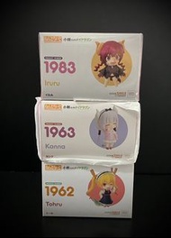 GoodSmile GSC 黏土人 No. 1962 - 朵露 Tohru - No. 1963 - 康娜 Kanna - No. 1983 - 伊露露 Iruru 《 小林家的龍女僕 》 -Q版Fi