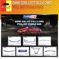 TYPE ONE 100% ORIGINAL BMW 328i 12Y F30 2.0 2.WD FULL SET STABLE BAR COLOUR BLUE CAR BODYKIT