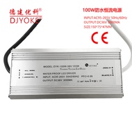 High PF Strobeless 100W Certified LED Street Light Flood Light Industrial Miner Lamp Waterproof Powe