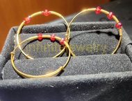 gelang emas muda bayi 1gram