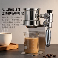 Small Small Portable Espresso Machine Gas Pressurized Integrated Coffee Machine Espresso Machine