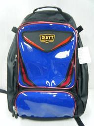 新莊新太陽 ZETT BAT-400 多功能 棒壘 個人 球棒 裝備袋 後背包 寶藍X黑 可放球棒 特價2300/咖