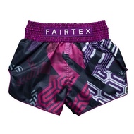 Fairtex boxing shorts, sports pants, special edition BS FUTURE- LAB X Fairtex limited edition - purp
