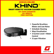 KHIND Smart WIFI Robotic Vacuum Intelligent Sensing System VC9X6A/VC9X8C/VC9E21/VC9K20