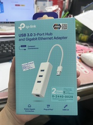 TP-Link UE330 แปลง USB ให้เป็นช่องแลน+USB3.0 -3ช่อง (USB 3.0 3-Port Hub & Gigabit Ethernet Adapter 2