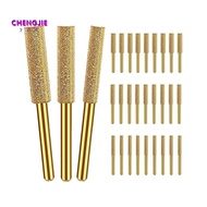 30Pcs Diamond Chainsaw Sharpener Electric Chain Grinder 3 Size Chainsaw Sharpener Bits, For Chain Sa