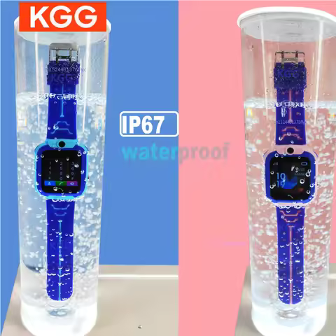 KGG Q12 Kids Smart Watch IP67 Waterproof SOS Antil-lost Phone Watch Baby 2G Watch LBS Location Track
