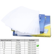 Plastic Card Lamination Film 80 Microns Thick (Pack Of 100 Sheets)