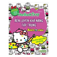 Hello Kitty - Rèn Luyện Khả Năng Tập Trung (Tô Màu) - Bản Quyền