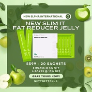 Save $60! Elpha International Slim It Nutrislim Fat Reducer Jelly - Weight Loss Slimming Diet BFF