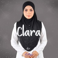 Tudung Clara Hitam dhaja (XL) Limited Edition Ready Stock🔥🔥🔥