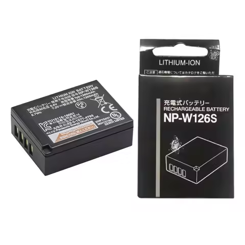 NP-W126S W126S 7.2V 1260mAh Camera Battery For Fuji X-H1 X-PRO3 X-PRO2 X-T3 X-T2 X-T30 X-T20 X-T200 
