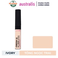 Che Khuyết Điểm Và Tạo Khối Australis Màu Ngọc Trai 7.5ml Fresh & Flawless Concealer #Ivory