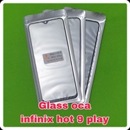 Oca infinix hot glass 9 play / 11 play / 10 play / 10s
