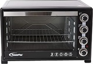 PowerPac Electric Oven, Black, 60L, PPT60