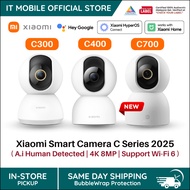 Xiaomi Smart CCTV Camera C200 / C300 / C400 / C700 HD Resolution Night Vision AI Human Detection