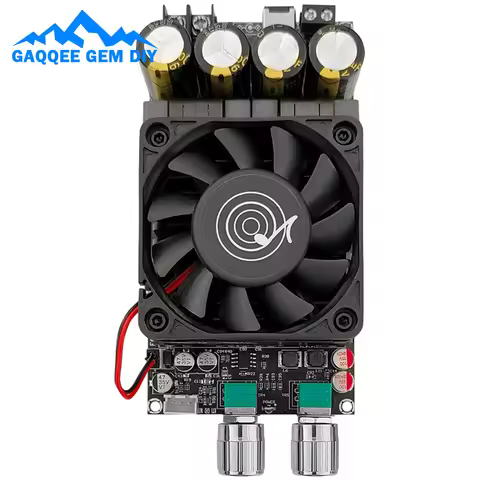 ZK-6001 Amplifier Board Mono 600W HiFi Sound Quality TPA3255 Subwoofer Amplifier Module Frequency Vo