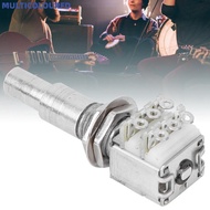MULTICOLOURFD 2PCS Bass Guitar Potentiometer, B50K Value Metal Concentric Potentiometer, Professiona