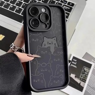 Case For Samsung Galaxy S24 Plus S22 S23 Ultra A05 A05S A53 A52 A54 A33 A34 A32 A23 A73 A13 A14 A34 5G Funny Cats Graffiti Dog Phone Cover