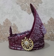 TANJAK MELAYU FULL SONGKET PREMIUM IKAT PANGLIMA BUDAK MELAYU RIAU