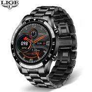 LIGE Smart sport watch for men Full Touch Screen Sports Fitness Watch IP67 watch men original waterproof Bluetooth For Android ios Jam Tangan Lelaki