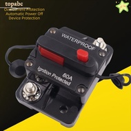 GORROS Circuit Breaker, Voltage Protection Recoverable Circuit Breaker Switch, Portable Metal Overcu