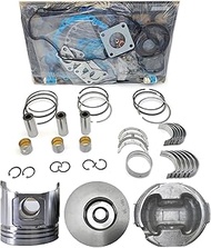 3TNV88 Engine Overhaul Rebuild Kit (No cylinder liner and valve) for Yanmar 3TNV88 3TNV88C 3TNV88-QT
