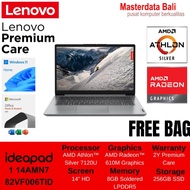 NEW !!! Laptop Lenovo IdeaPad 1 14AMN7 AMD Athlon 14 FHD W11Home OHS
