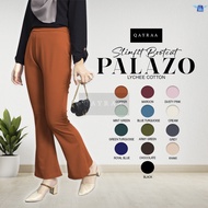 𝐐𝐀𝐘𝐑𝐀𝐀 Palazo Botcut Slimfit /  Ladies Botcut Palazo Casual Pants - Free Size