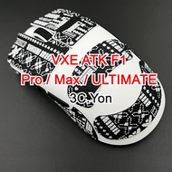 Mouse Skin VXE Blazing Sky ATK F1 PRO MAX Ultimate Wireless Gaming Mouse Anti-Slip Grips Tape Elasti