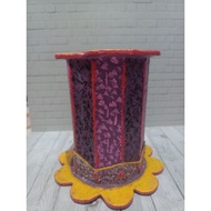 Handicraft pencil case comb holder, desk stationery organizer