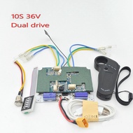 Zhiju ลองบอร์ดไฟฟ้าสเก็ตบอร์ดไฟฟ้า1650Wมอเตอร์คู่ขับเคลื่อนสี่ล้อ2X1650W ล้อลม DIY