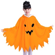 White Ghost Costume Cloak Masquerade Performance Costume Elf Costume Children Ghost Costume Starling