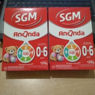 sgm susu formula bayi 0-6 bulan 120gr