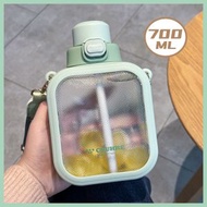 全城熱賣 - 搖搖杯,戶外便攜防摔水樽(綠色 700ML）