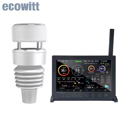 Ecowitt HP2564 Wittboy Pro Weather Station, Includes HP2560_C TFT Display Console and WS90 Outdoor S