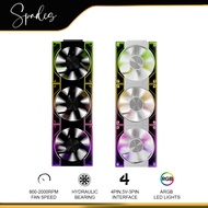 Jungle Leopard Interstellar V3 ARGB 3Pin PWM 12cm Fan / Splicing / Building Block Fan PC Case Fan