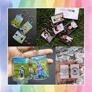 keychain custom made | 2 SIDE | Keychain gambar sendiri / 1 keychain 2 gambar