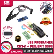USB Programmer IC EEPROM CH341A CH341B Plus SOP8 Clamp – Flash BIOS Downloader
