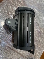 貝陽100W led直播補光燈攝影燈攝像燈太陽光專業打光燈直播間常亮燈電影兒童室內人像拍照柔光影室燈燈光佈置