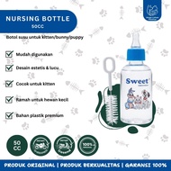Sweet 50cc Animal Milk Bottle – Kitten Nipple Bottle Puppy/ Rabbit/ – 50ml Pet Feeding Bottle