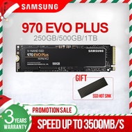 Samsung 970 EVO PLUS 250GB 500GB 1TB NVMe SSD M.2 2280  Internal  Solid State Hard Disk  SSD PCIe 3.0 x4, NVMe 1.3 Notebook 250GB