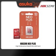 Hiksemi Neo Plus 32GB/64GB/128GB/256GB/512GB High Endurance Class10 MicroSD Card