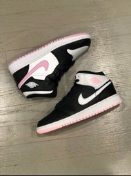 JordanAir Jordan 1 Mid 粉紅熊貓 舒適運動GS