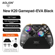 Aolion New K20 RGB Wireless Gaming Controller With Charging Dock Hall Effect Joystick Trigger for Ni