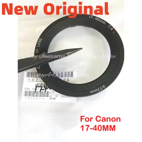 NEW For Canon 17-40mm F4L USM EF 17-40 F4 Lens Front Name Plate Nameplate Cover Ring YB2-0379-000 Re
