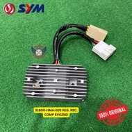100% ORIGINAL - SYM EVO 250i-31600-HMA-020 - Original Regulator Rectifier Assy / REG. REC. COMP