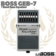 BOSS GEB-7 Band Graphic Bass Equalizer | Efek Stompbox Pedal GEB7